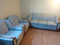 3-piece living room set (couch and chair set)