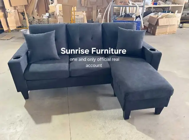 Sectional Sofa Sectional Couch L Shape Sofa 3 Seater Sofa Couch in Couches & Futons in City of Toronto - Image 7