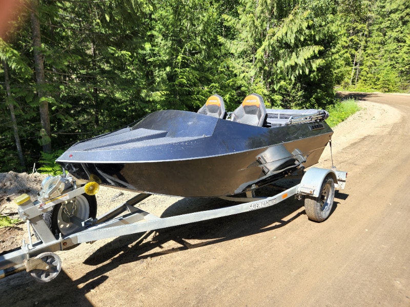 2017 motojet 12' mini jet boat 19500 or trades Powerboats & Motorboats Kelowna Kijiji