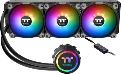 Thermaltake Water 3.0 ARGB 360mm (AIO CPU Liquid Cooler), View more