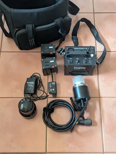 Profoto Acute B 600r kit - with extras, View more