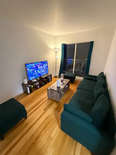 Cession de bail pour le 1er janvier 2026 Location: 3 1/2, Semi-meublé Ville-Marie (H2K), 1 095 $ App...