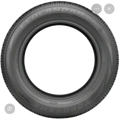 4 Brand new Yokohama Geolandar G91 all season tires 225/60 r17. Never used came off brand new vehicl...