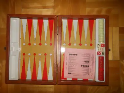 magnetic travel backgammon game, View more