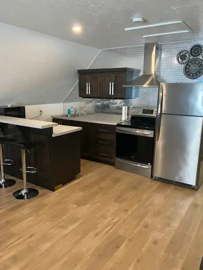 Beachfront loft in Charlo Private beach , patio deck fully furnished, bbq, AC.heat , wifi , Netflix...