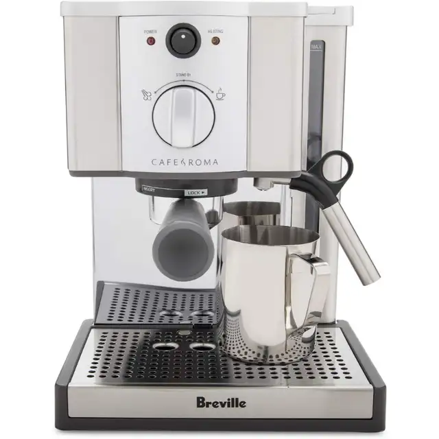 Breville ESP8XL Cafe Roma Stainless Espresso Maker,1.2 liters in Coffee Makers in Markham / York Region - Image 4