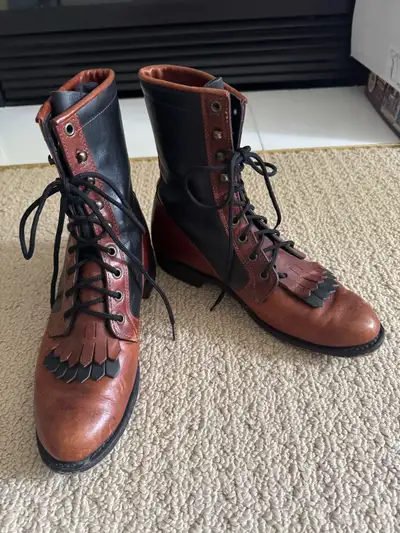 Soft Leather Ropers, ladies 7.8, View more