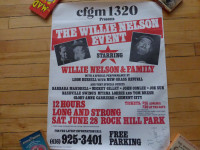 The Willie Nelson Family Music Poster