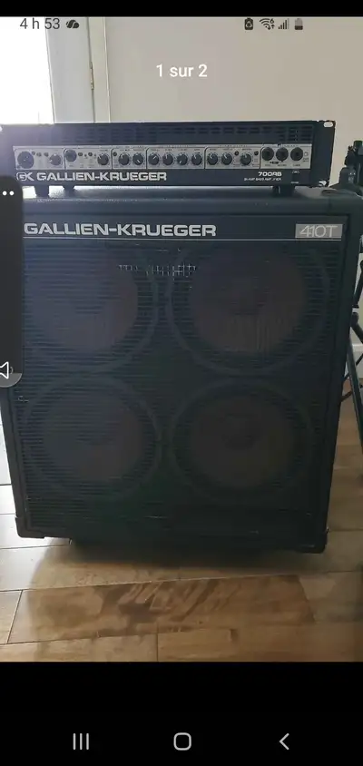 Amplificateur gallian kruger 700 rb, View more
