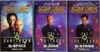 Star Trek Next Gen Q Continuum Trilogy New Pocketbooks