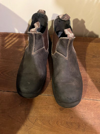Blundstone steel toe boots 