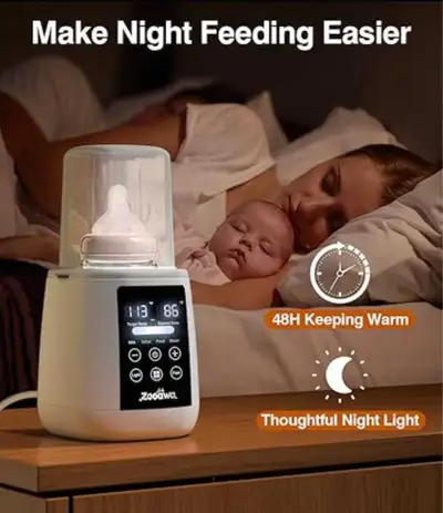 Bottle Warmer, Zooawa Fast Baby Bottle Warmer for All Bottles,.., View more