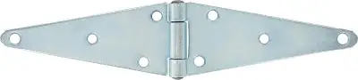 (5-Pack) The Hillman Group 851942 Heavy Strap Hinge, Zinc, 6-In, View more