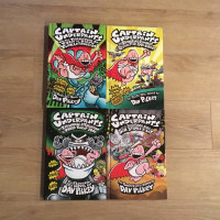 Captain Underpants Hardcover Book Series 9 -12