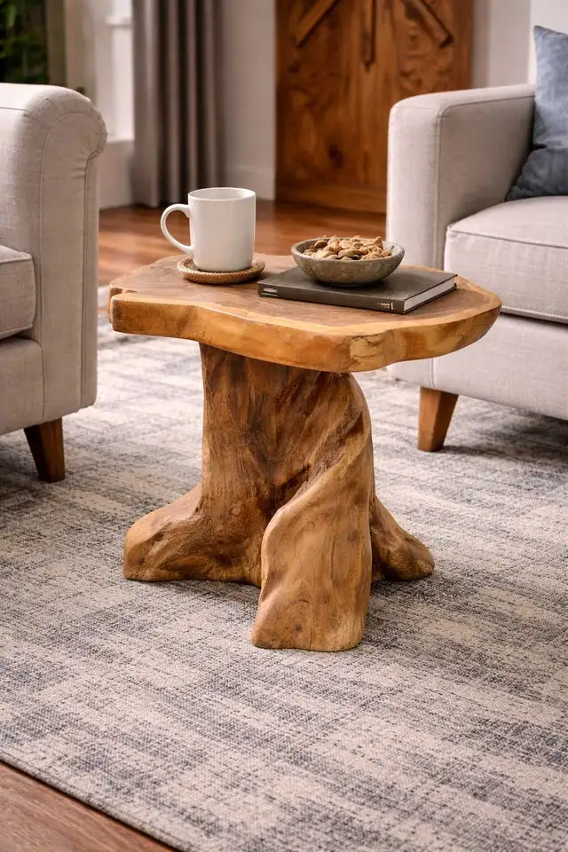 Wood Coffe Table/Side Table✨️65585441670913122