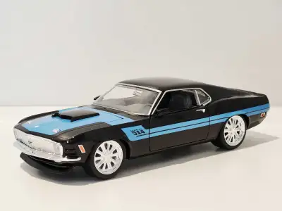 1970 Mustang Gambler 514 M2 1:24 diecast model, View more