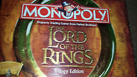 LORD OF THE RINGS  MONOPOLY