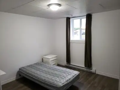 PAS POUR TRAVAILLEURS Chambre à louer pour Étudiantes du Cégep Lévis ou l'Uqar, meublée, chauffée, é...