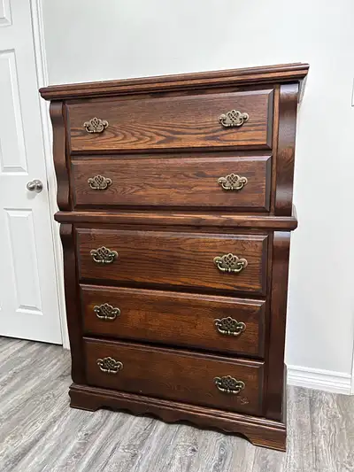 This exquisite antique dresser is a timeless piece that blends elegance and functionality. Crafted f...