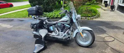 If the ad is up it's available. OBO Im selling my 2010 fatboy it has 54xxxkm plus still riding it. O...