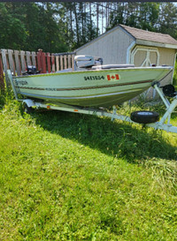16.5' Princecraft Springbok Aluminum Fishing Boat