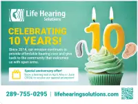 Celebrating 10 Years of Hearing Excellence-Hearing Aid Promotion