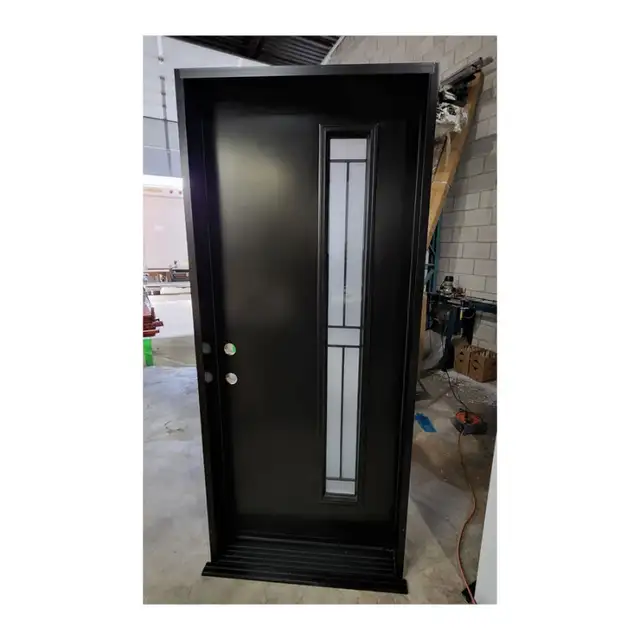Modern Steel Single Door  34" For sale in Windows, Doors & Trim in City of Toronto - Image 2