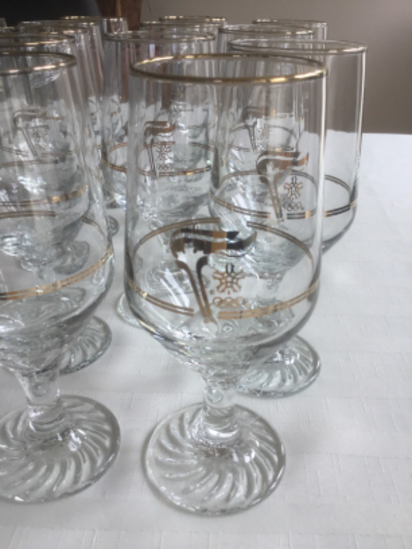Ensemble de verres collection olympique in Kitchen & Dining Wares in Gatineau - Image 4