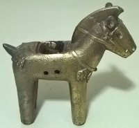 Vintage Cast Iron Horse Incense Burner
