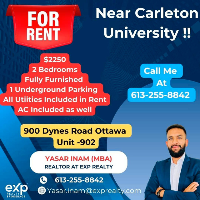 2 Bedroom Unit for Rent in Long Term Rentals in Ottawa