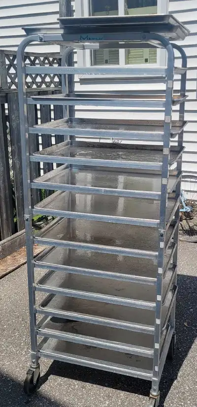 12 Sheet Pan Bakers Proofing Rack, View more