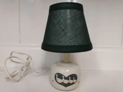 Old small table lamp for sale., View more