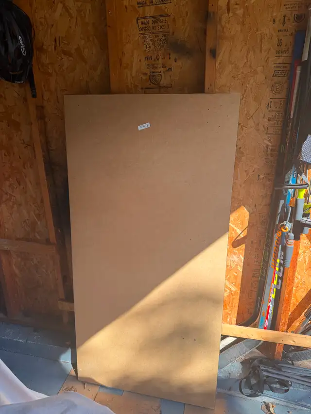 Black IKEA Wood Table-top & Two Legs in Other Tables in Oakville / Halton Region - Image 4