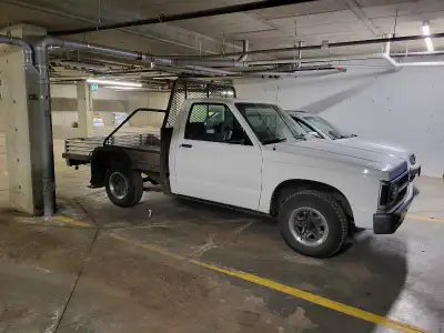 Selling my 6' flat deck. Is designed to fit a half ton truck(gmc 1500, ford f150), but also fits a q...