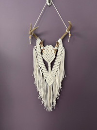 Macrame Antlers Wall Decoration