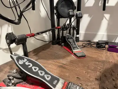 dw5000 double kick pedal , View more