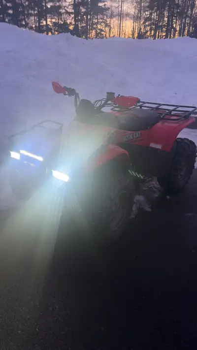 I have 2 airtic cats here I would like to trade the to of them run and drive lots of new parts on th...