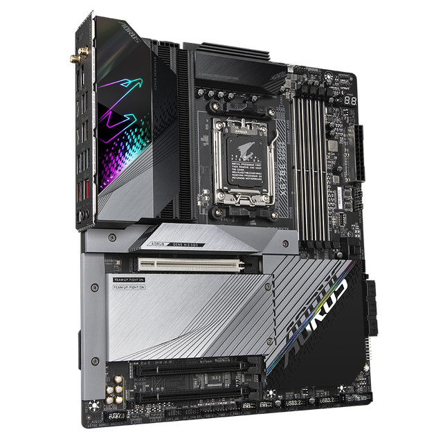 Like New X670E AORUS MASTER in System Components in Edmonton - Image 4