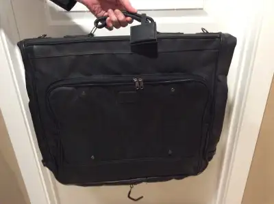 Folding Leather Travel Garment Bag, View more