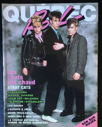 QUÉBEC ROCK  -  No 69  -  Mai 1983  -  Stray Cats
