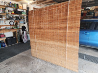 Bamboo patio blinds