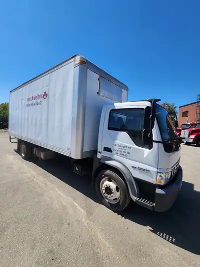 -Ford LCF box truck with automatic transmission, -Fully outfitted for mobile washing: includes two E...