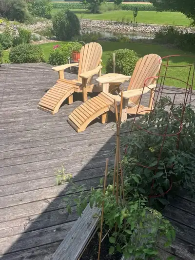 Serenity Life Sitters - Cedar Muskoka Chairs, View more