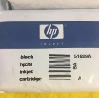 HP BLACK 51629A HP29 INKJET CARTRIDGE, View more