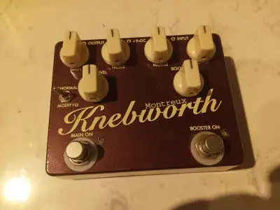 Montreux Knebworth Booster Gain Pedal! W/Box! FREE SHIPPING!, View more
