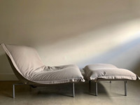Ligne Roset CALIN Chair and Ottoman, Pascal Mourgue