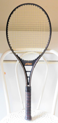 PRINCE Tennis Racket, leather handle, grip size 2