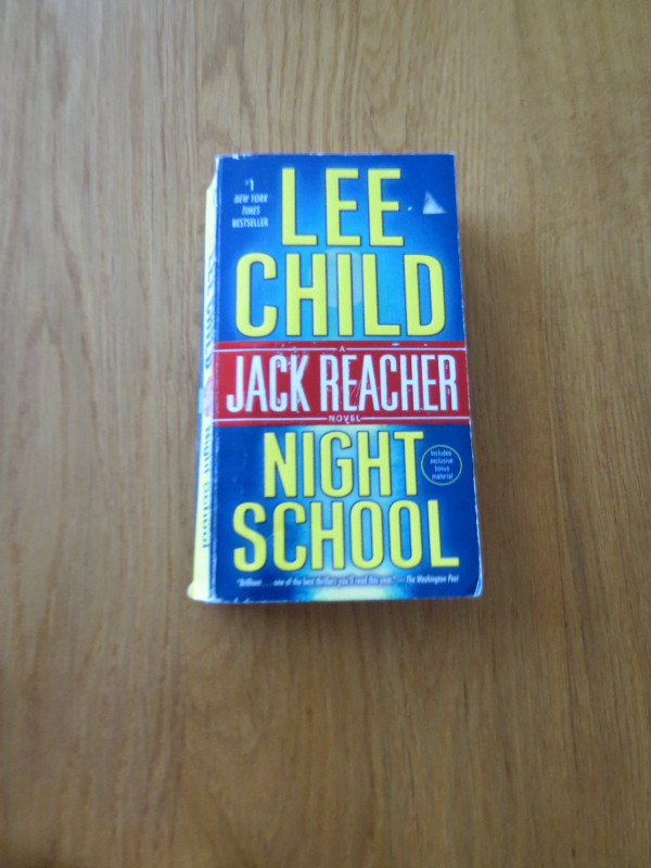 Lee Child - A Jack Reacher Novel - Night school in Fiction in Vernon