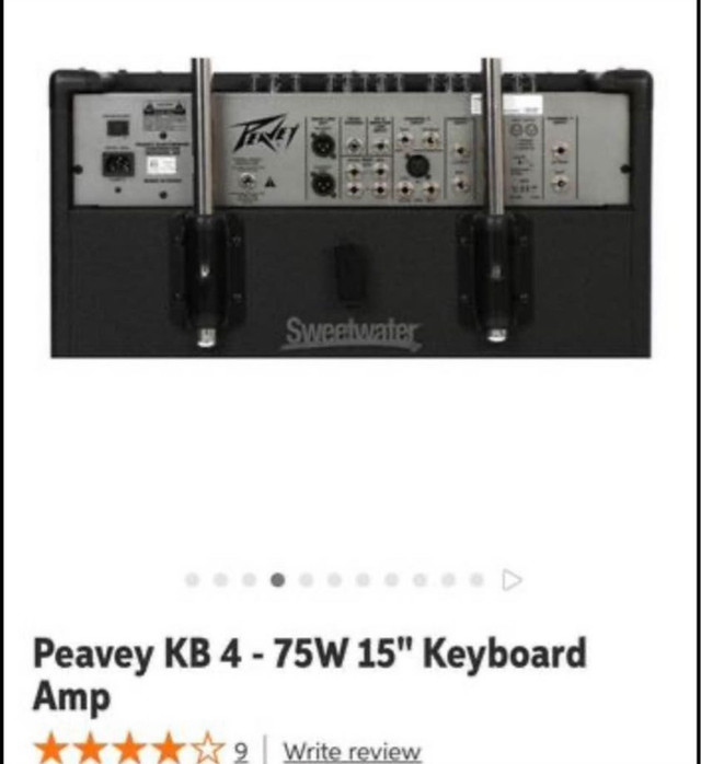 Ampli PEAVEY KB 4  dans Amplificateurs et pédales  à Ville de Québec - Image 3