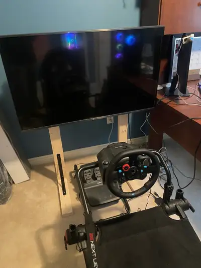 COMPLETE Sim Racing set in brand new/mint condition.  $525.00, View more